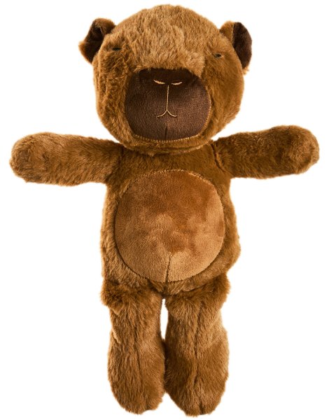 Plush toy capybara with blanket 90x75cm Tender Comforts