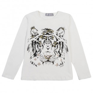 Μπλούζα με τύπωμα τίγρης (Κορίτσι 6-14 ετών)