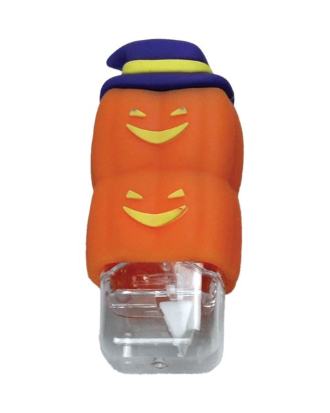Light-up Halloween pumpkin correction tape