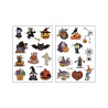 Tattoo stickers Halloween 2 sheets