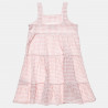 Dress with airy fabric and waffle texture (12 months-5 years