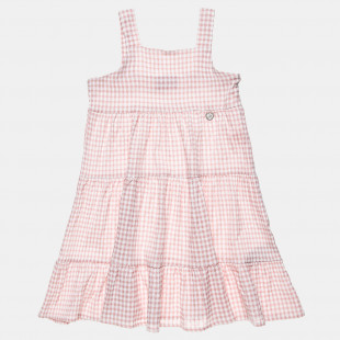 Φόρεμα αεράτο με γκοφρέ υφή (12 μηνών-5 ετών)