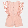 Playsuit with embroidery and tulle (6-14 years)