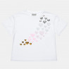 Top with double sequins in heart shape (6-16 years)