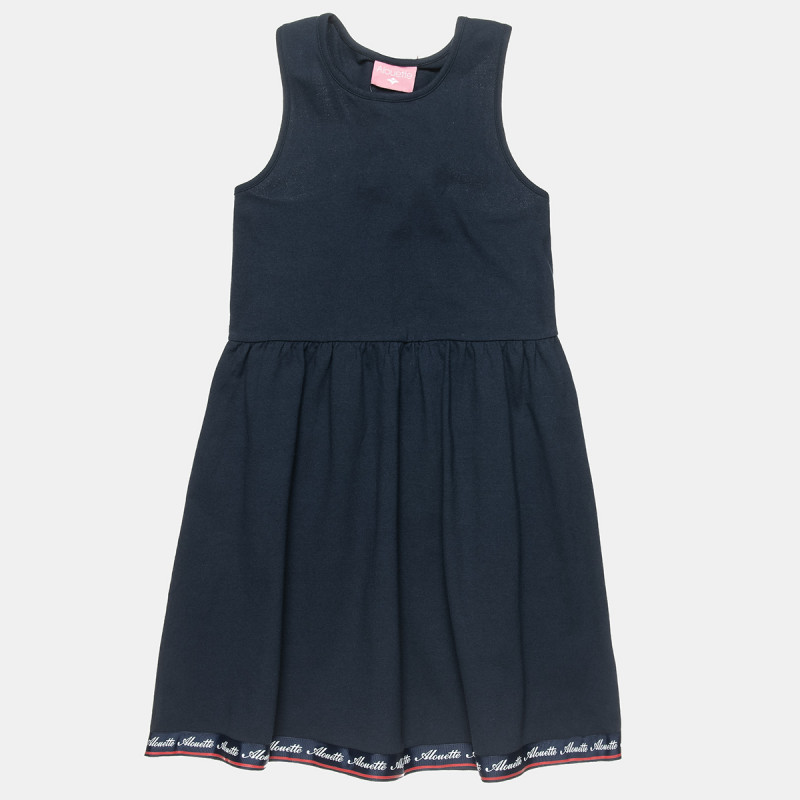 Dress with cross back design (12 months-5 years)