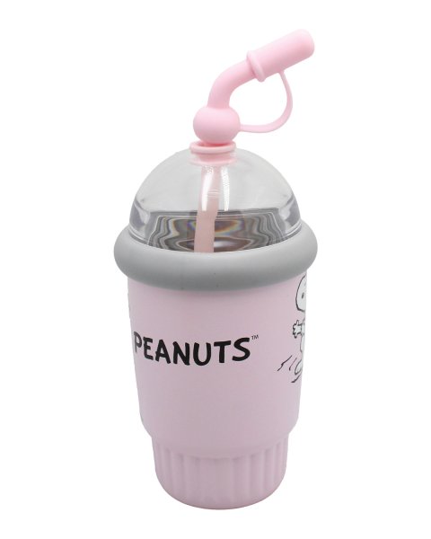 Water bottle thermos with straw Snoopy 400ml
