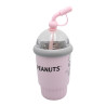 Water bottle thermos with straw Snoopy 400ml
