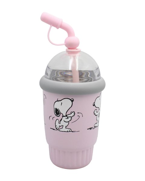 Water bottle thermos with straw Snoopy 400ml