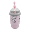 Water bottle thermos with straw Snoopy 400ml