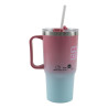 Ποτήρι θερμός με καλαμάκι Hello Kitty 520ml