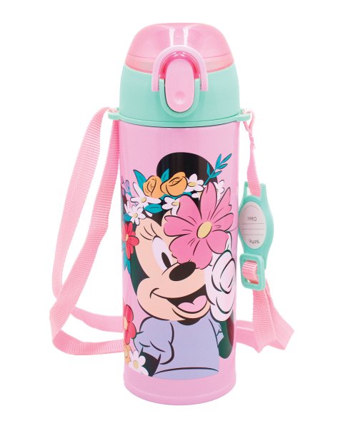 Water bottle thermos with straw Disney Minnie 450ml