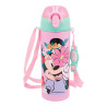 Water bottle thermos with straw Disney Minnie 450ml