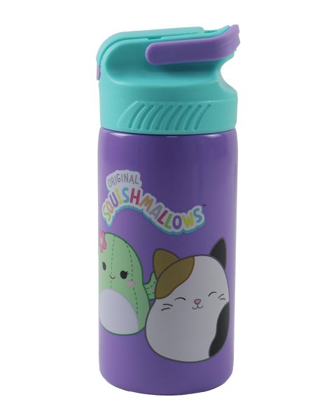 Παγούρι με καλαμάκι Squishmallows 500ml
