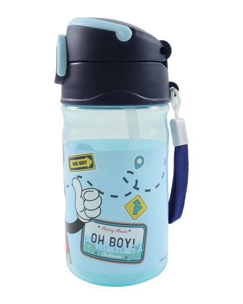 Water bottle with straw Disney Mickey Mouse 350ml