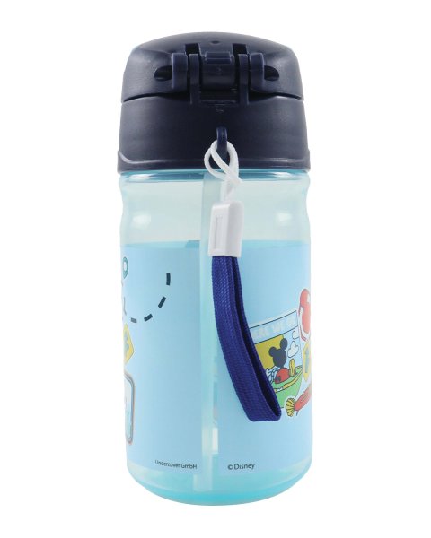 Water bottle with straw Disney Mickey Mouse 350ml