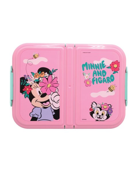 Δοχείο φαγητού 3 χώρων Disney Minnie Mouse 900ml
