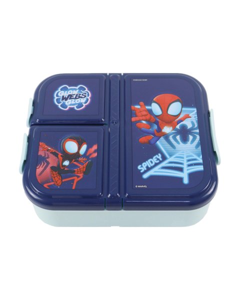 Δοχείο φαγητού 3 χώρων Marvel Spidey 800ml