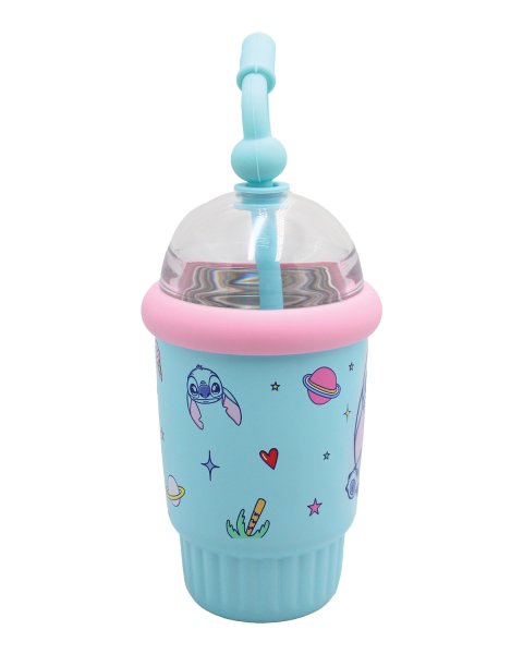 Παγούρι θερμός με καλαμάκι Stitch 400ml