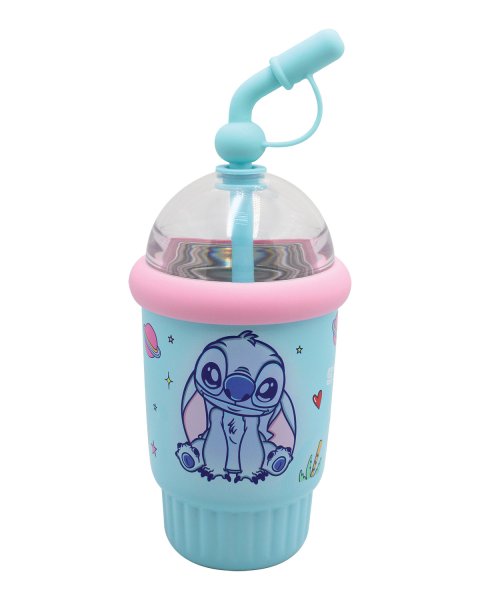Water bottle thermos with straw Stitch 400ml