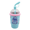 Water bottle thermos with straw Stitch 400ml