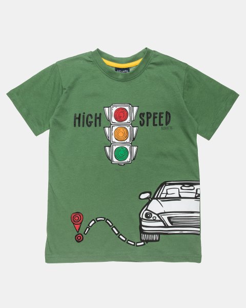 T-Shirt with embossed print (6-16 years)