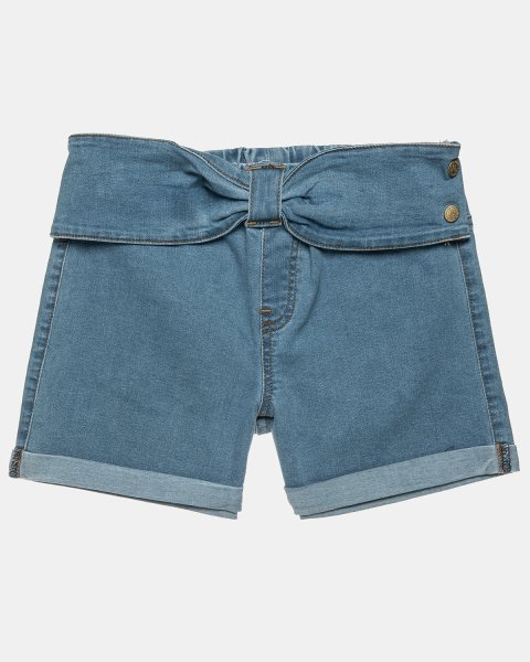 Denim shorts loose fit (6-16 years)