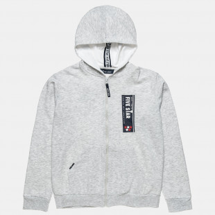 Zip hoodie Five Star with print (6-14 years)