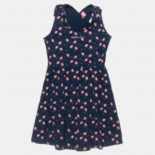 Dress with cross back design (12 months-5 years)