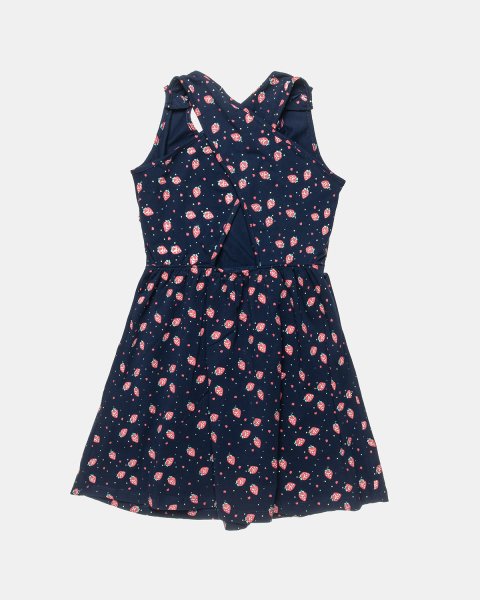 Dress with cross back design (12 months-5 years)