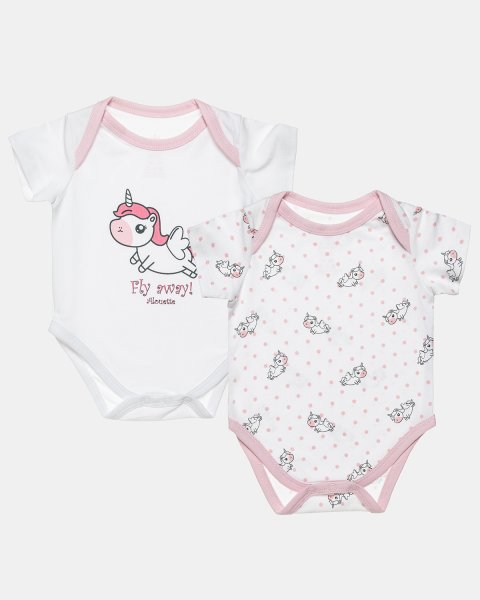 Babygrows Tender Comforts unicorn 2pcs (1-18 months)