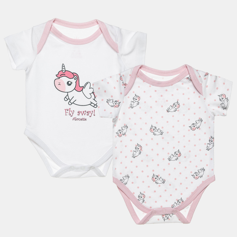 Babygrows Tender Comforts unicorn 2pcs (1-18 months)