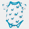 Babygrows Tender Comforts blue whale 2pcs (1-18 months)