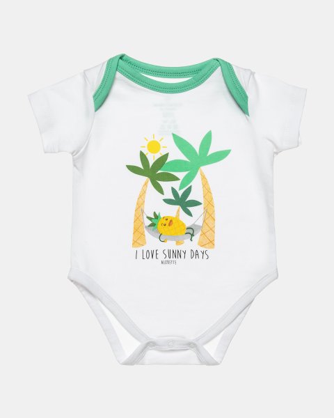 Babygrows Tender Comforts pineapple 2pcs (1-18 months)