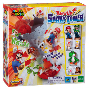 Super Mario Πύργος Ισορροπίας & Εκτόξευσης (4+ ετών)