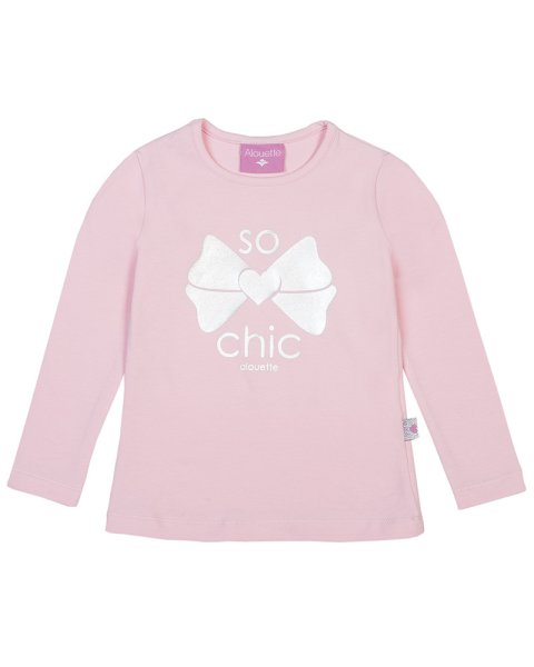 Long sleeve top with foil print ( 2-5 years)