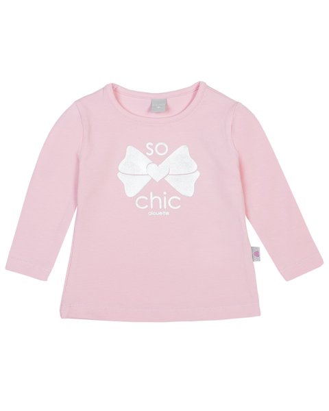 Long sleeve top with foil print (3-18 months)