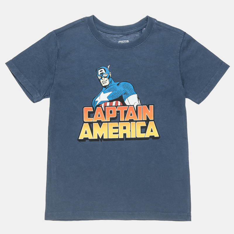Μπλούζα Avengers Captain America (4-14 ετών)