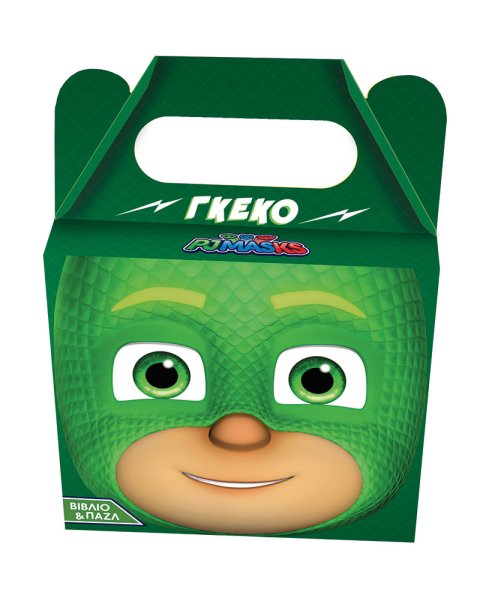 Βιβλίο & Παζλ PJ Masks - Γκέκο