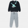 Tracksuit Five Star cotton fleece blend with dinosaur print (12 months-5 years)