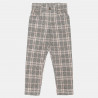 Pants with check design (6-16 years)