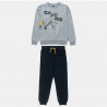 Tracksuit Five Star cotton fleece blend with print bike (6-16 years)