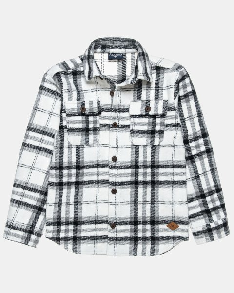 Shirt checkered fleece style (2-5 years)