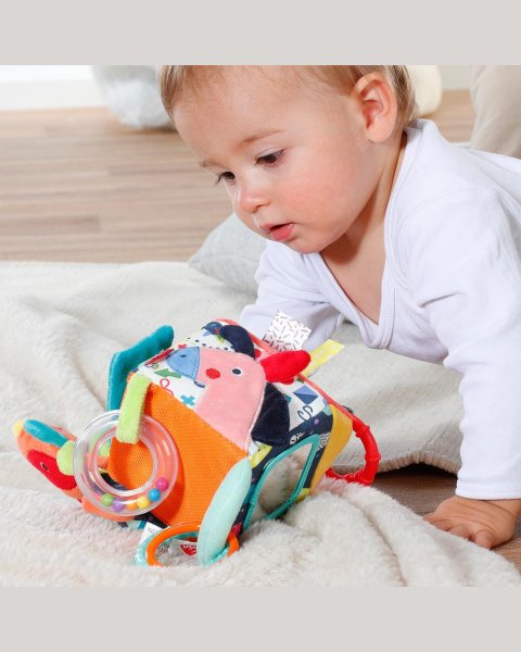 Musical cuddly toy & sleeping aid caterpillar (0+ months)