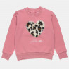 Long sleeve top with fur and strass detail (2-5 years)
