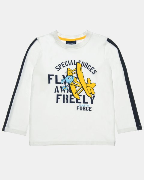 Long sleeve top with aeroplane print (12 months-5 years)