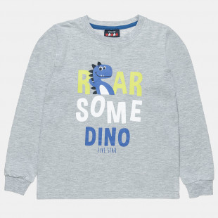 Long sleeve top with dinosaur print (12 months-5 years)