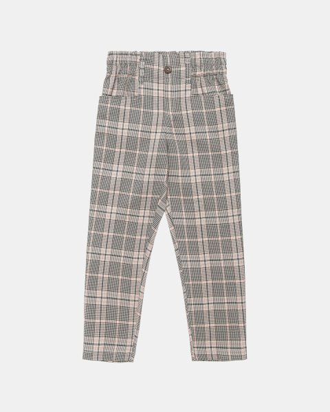 Pants with check design (2-5 years)