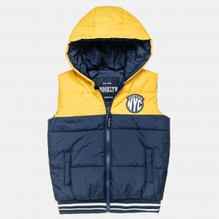 Vest jacket with hood (12 months-5 years)