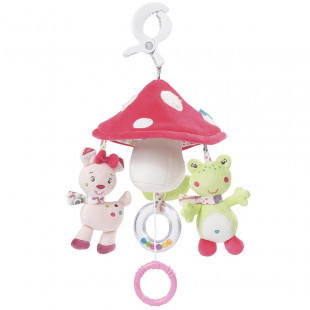   Activity plush toy mashroom Fehn with clamp (0+ months)