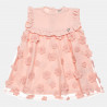 Dress with embroidery and tulle (12 months-5 years)